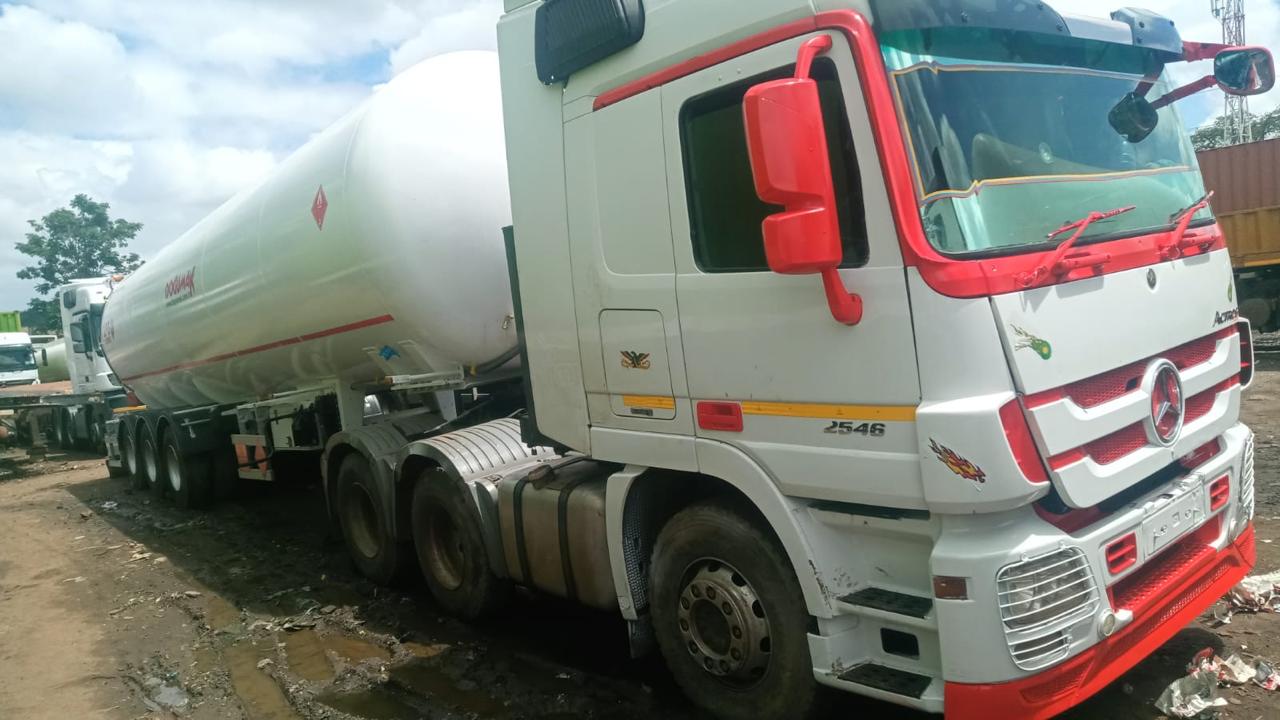 Galbeed LPG tanker truck operating on East and Central African routes