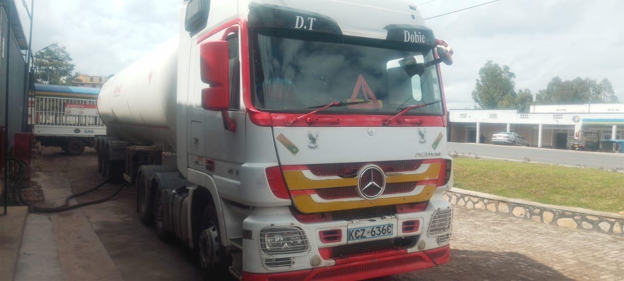 Galbeed LPG tanker truck operating on East and Central African routes